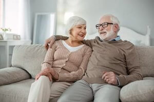 a couple enjoys Independent Senior Living homes in md